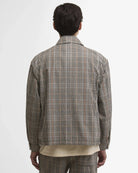 Barbour Westoe Check Casual Jacket Neutral Check - Steranko Clothing Manchester