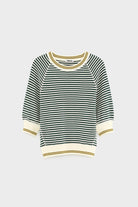 Bellerose Anglet Sweater Botanica / Milky - Way / Mustard - Steranko Clothing Manchester