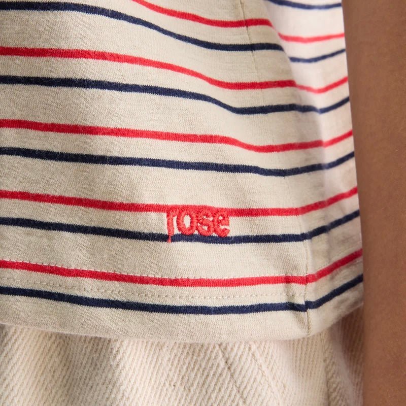 Bellerose Cias T-shirt Stripe A - Steranko Clothing Manchester