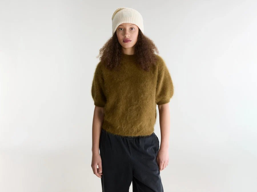 Bellerose Darza Knit Tabac - Steranko Clothing Manchester