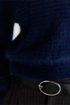 Bellerose Datir Crewneck Sweater Stripe A - Steranko Clothing Manchester