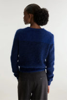 Bellerose Datir Crewneck Sweater Stripe A - Steranko Clothing Manchester