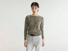 Bellerose Datti Angora-Blend Sweater Black beauty/Nuage/Suede - Steranko Clothing Manchester