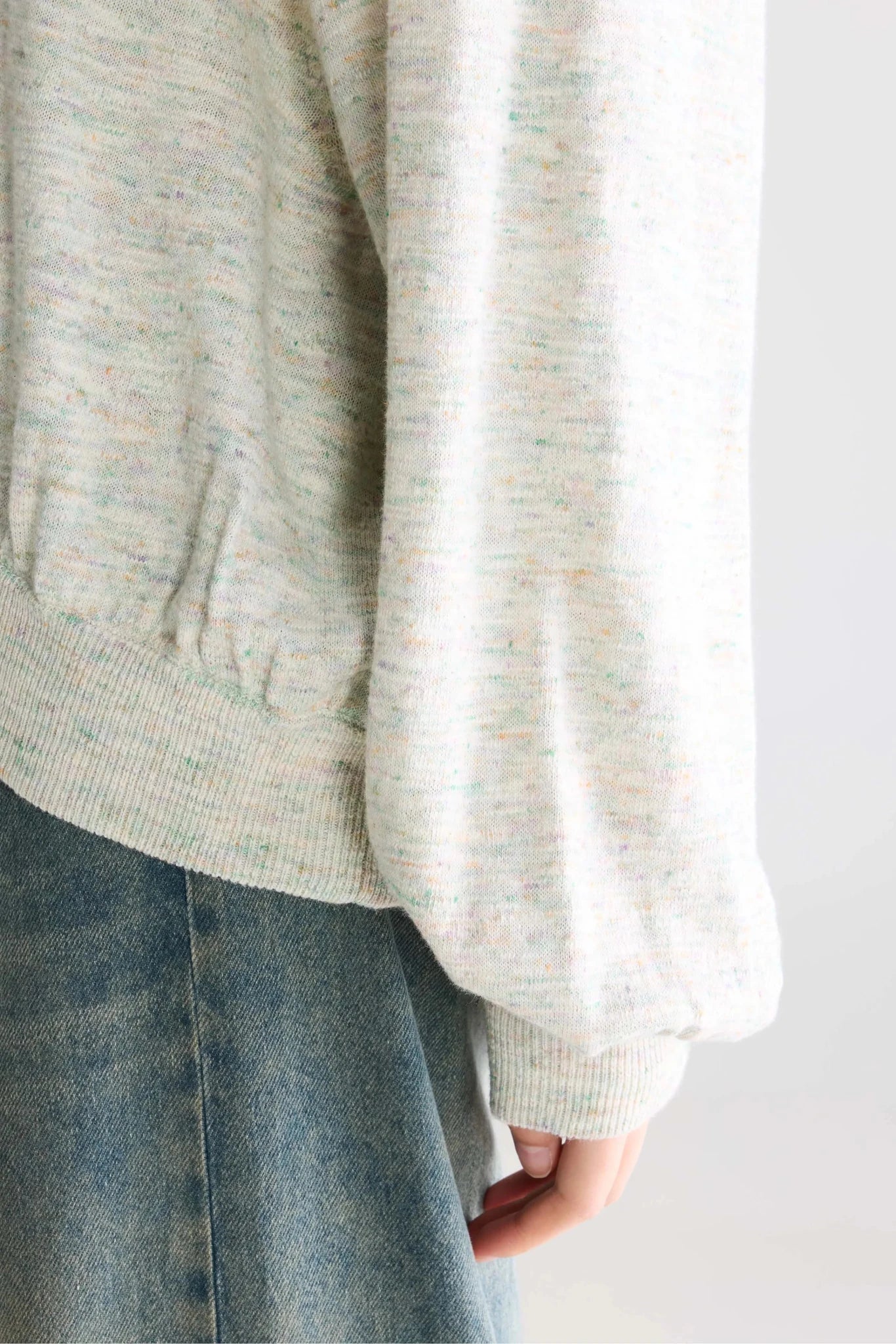 Bellerose Domot Oversized Crewneck Sweater Combo A - Steranko Clothing Manchester