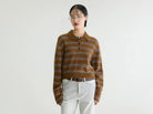 Bellerose Dussyr Striped Polo Sweater Stripe E - Steranko Clothing Manchester