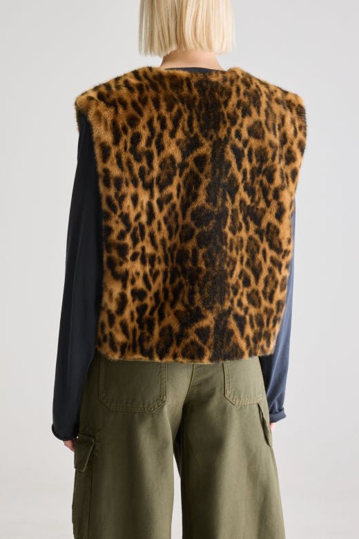 Bellerose Eloise Reversible Oversized Gilet Army - Steranko Clothing Manchester