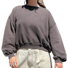 Bellerose Fancy Sweatshirt Dark Roast - Steranko Clothing Manchester