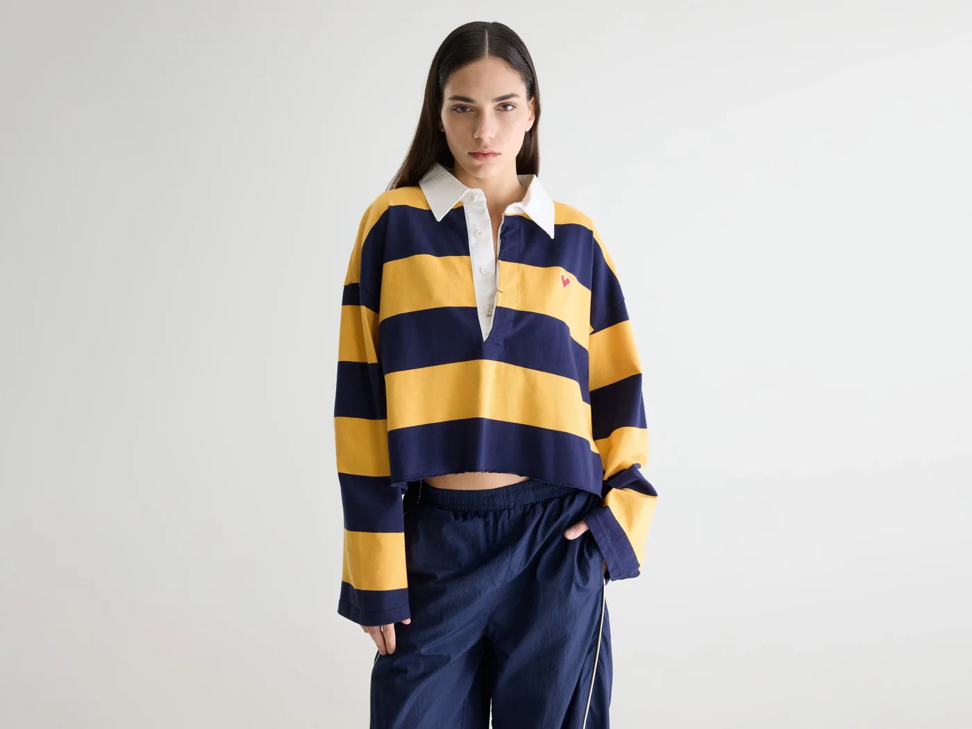 Bellerose Felito Striped Polo Stripe A - Steranko Clothing Manchester