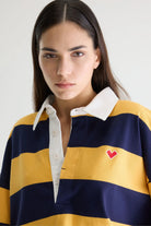Bellerose Felito Striped Polo Stripe A - Steranko Clothing Manchester