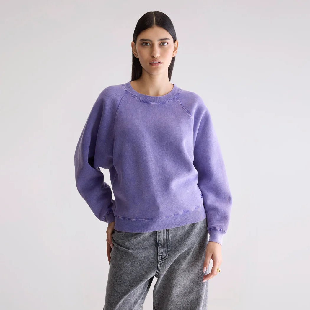 Bellerose Fella Relaxed Sweatshirt Pensee - Steranko Clothing Manchester