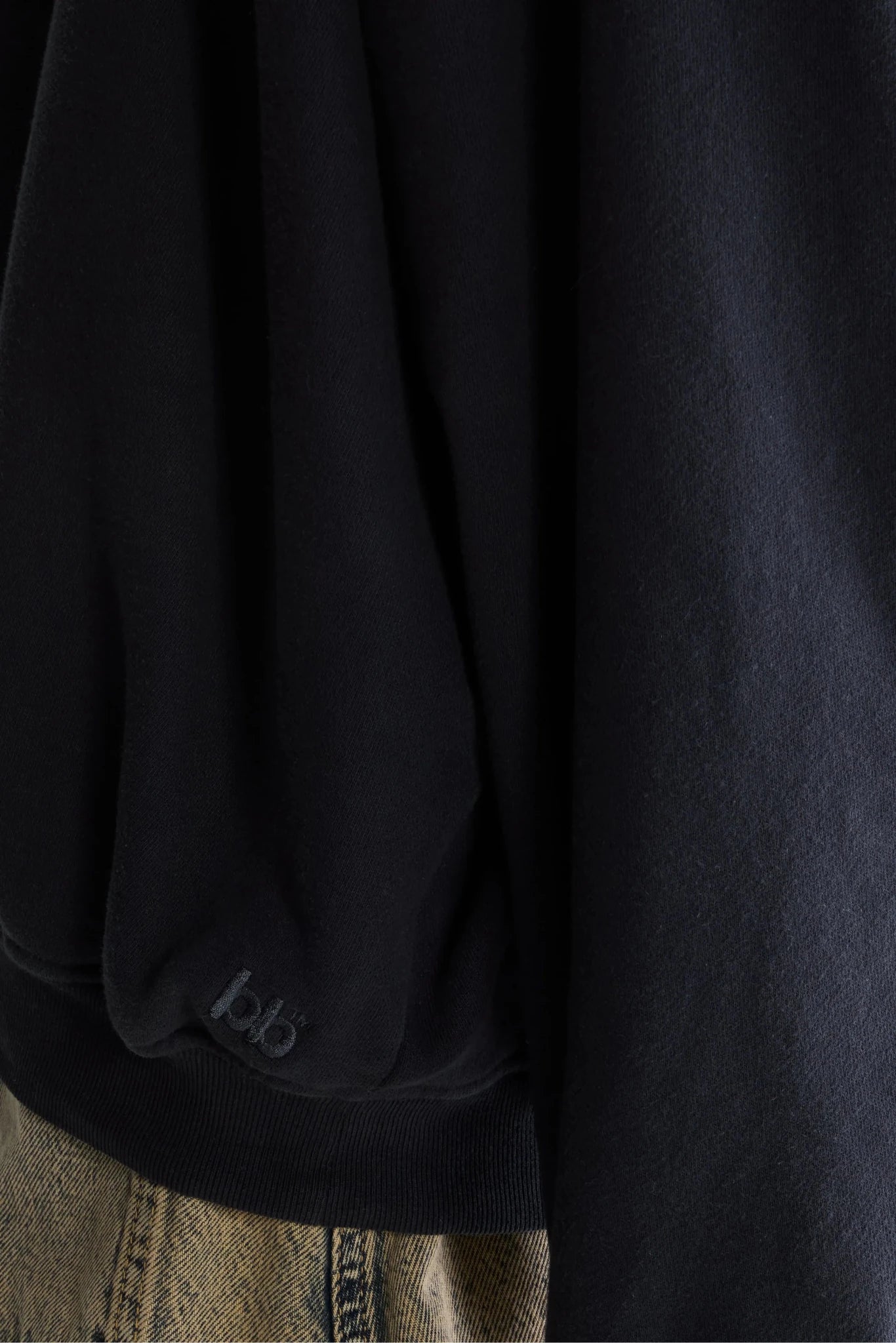 Bellerose Finko Oversized Sweatshirt Navy - Steranko Clothing Manchester