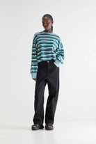 Bellerose Franto LS T-Shirt Stripe B - Steranko Clothing Manchester