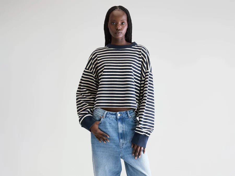 Bellerose Franto T-Shirt Stripe A - Steranko Clothing Manchester