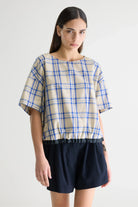 Bellerose Gian Blouse Check D - Steranko Clothing Manchester
