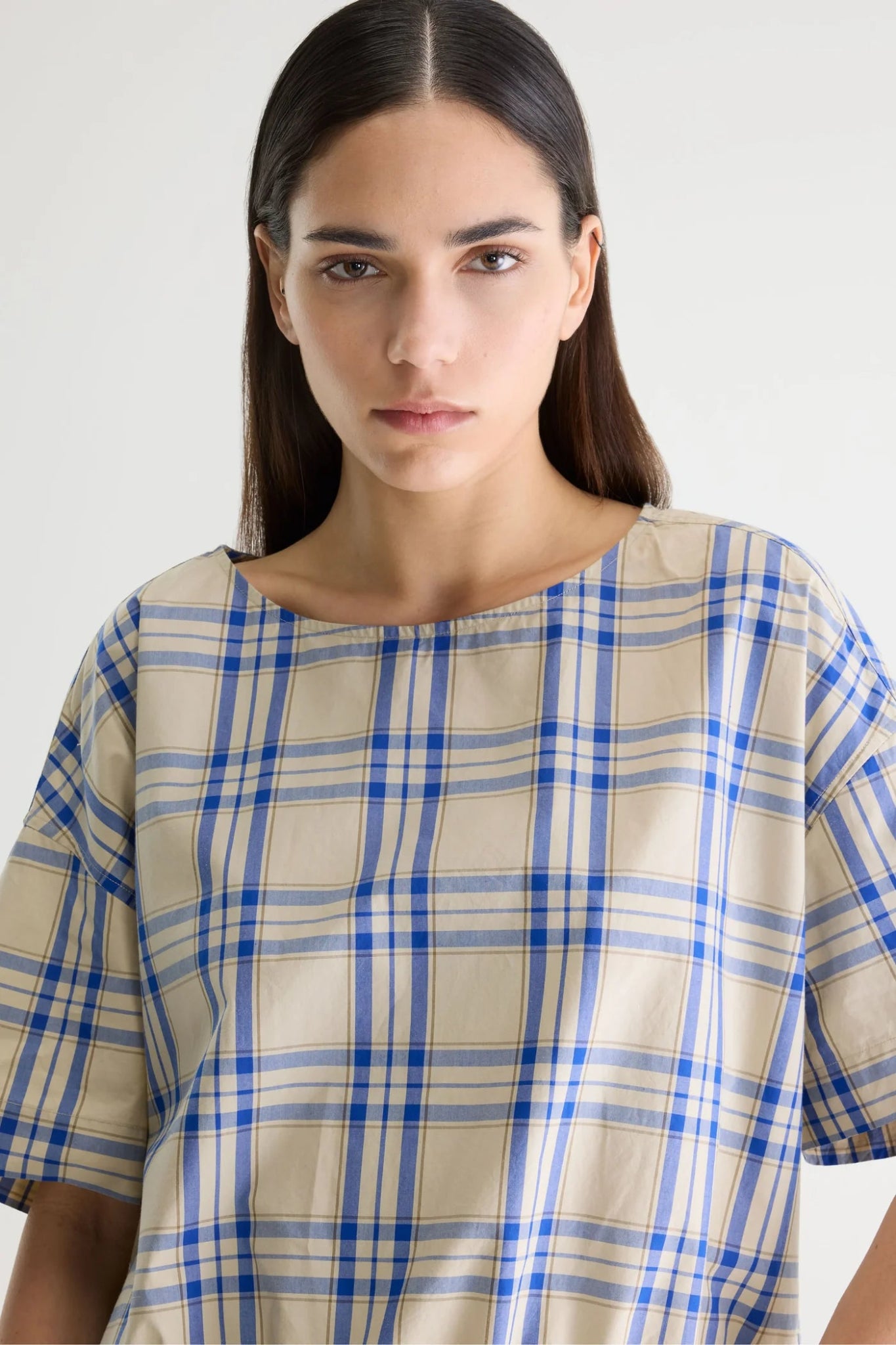 Bellerose Gian Blouse Check D - Steranko Clothing Manchester