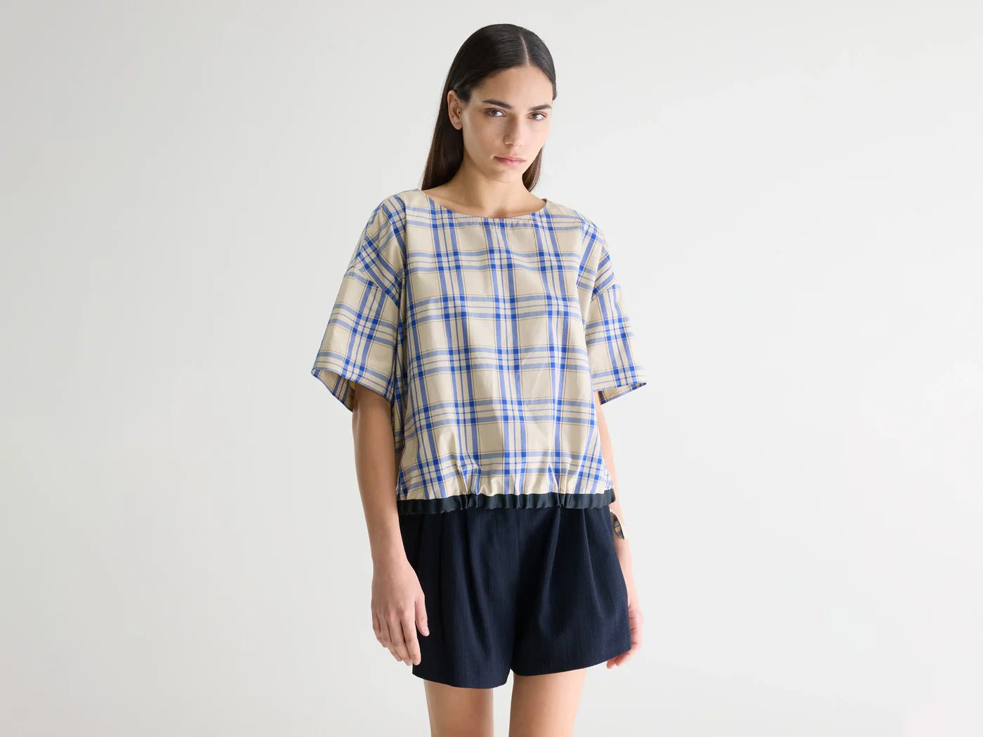 Bellerose Gian Blouse Check D - Steranko Clothing Manchester