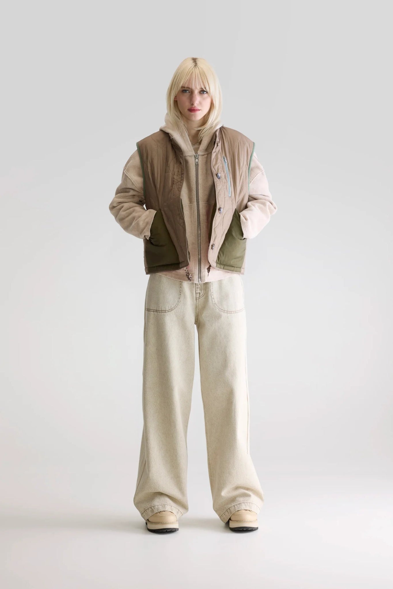 Bellerose Hamilton Reversible Bodywarmer Peel - Steranko Clothing Manchester