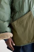 Bellerose Hampton Reversible Jacket Eucalyptus - Steranko Clothing Manchester