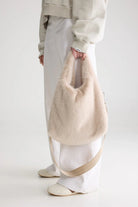 Bellerose Helga Faux-Fur Handbag Stone - Steranko Clothing Manchester