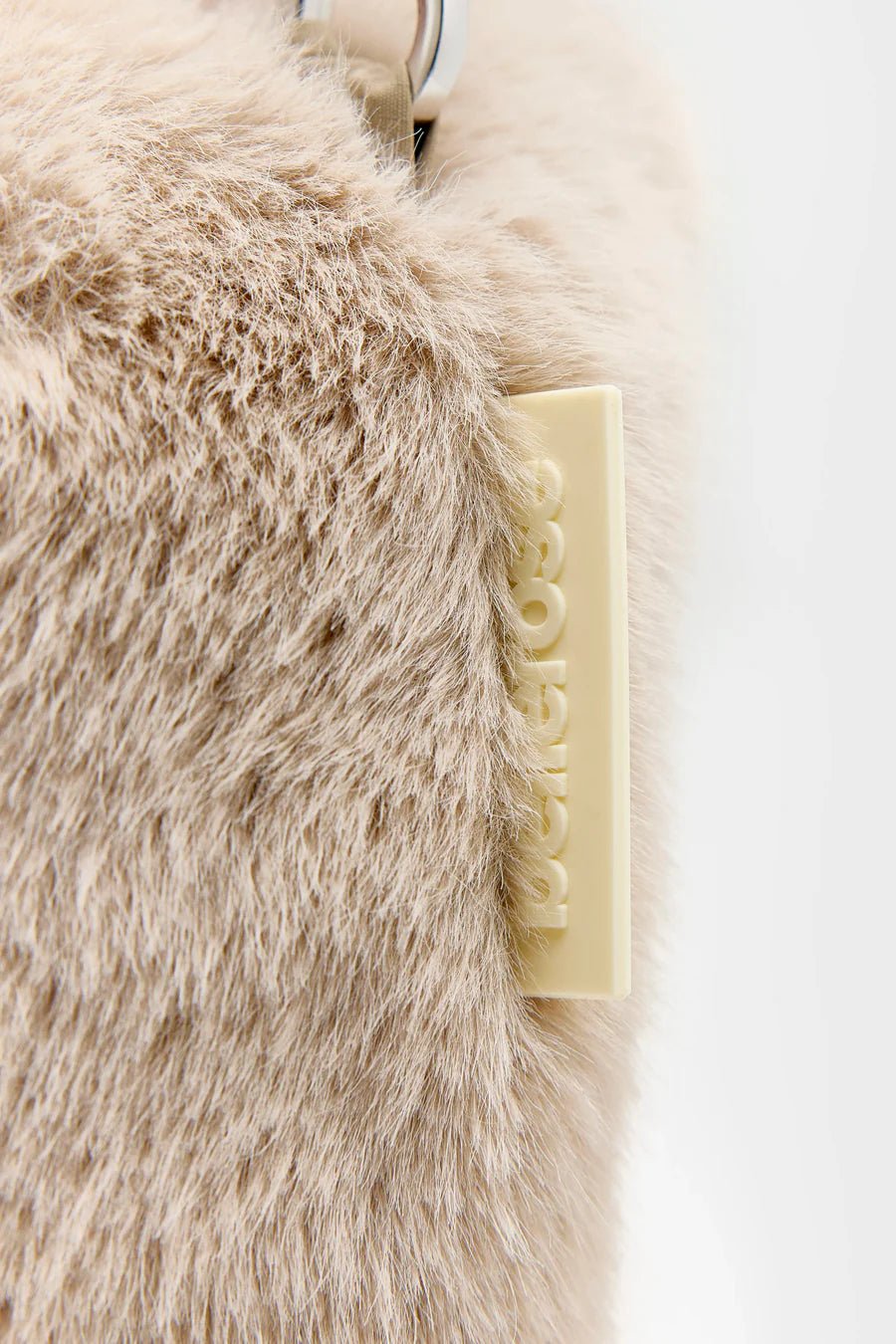 Bellerose Helga Faux-Fur Handbag Stone - Steranko Clothing Manchester