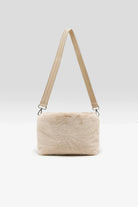 Bellerose Helga Faux-Fur Handbag Stone - Steranko Clothing Manchester