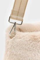 Bellerose Helga Faux-Fur Handbag Stone - Steranko Clothing Manchester