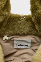 Bellerose Helga Faux-Fur Handbag Tilleul - Steranko Clothing Manchester