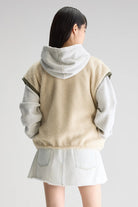 Bellerose Jano Reversible Gilet Ecru - Steranko Clothing Manchester