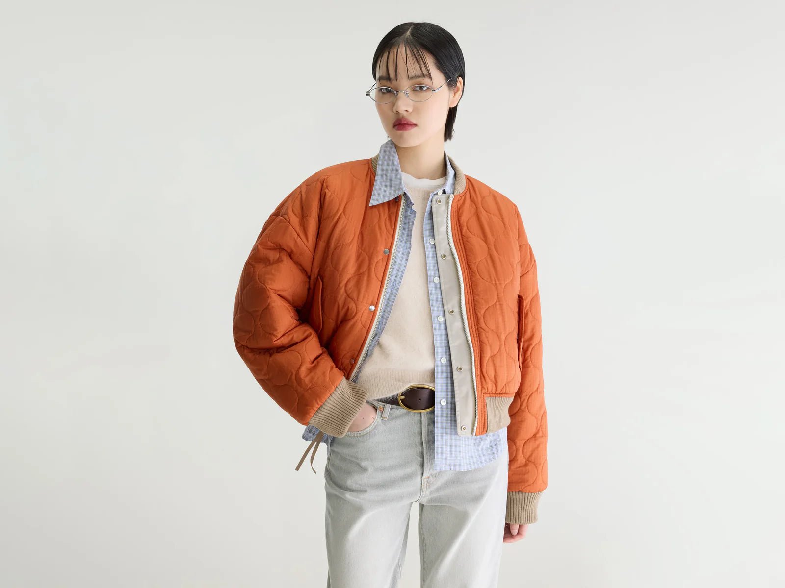 Bellerose Jasher Bomber Jacket Reversible - Steranko Clothing Manchester