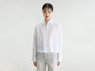 Bellerose Java Poplin Shirt White - Steranko Clothing Manchester