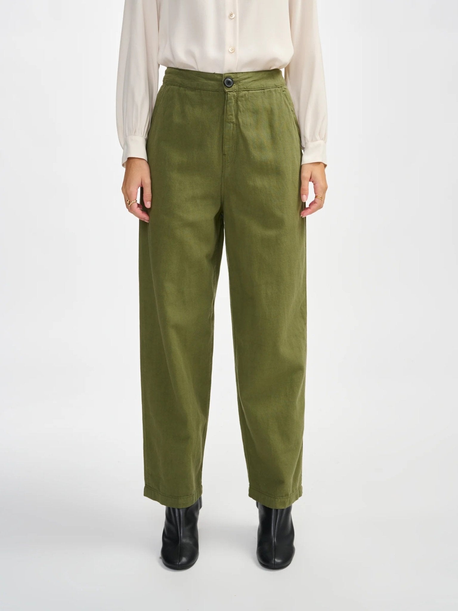 Bellerose Pasop Pant Army - Steranko Clothing Manchester