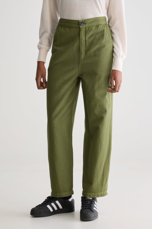 Bellerose Pasop Pant Army - Steranko Clothing Manchester