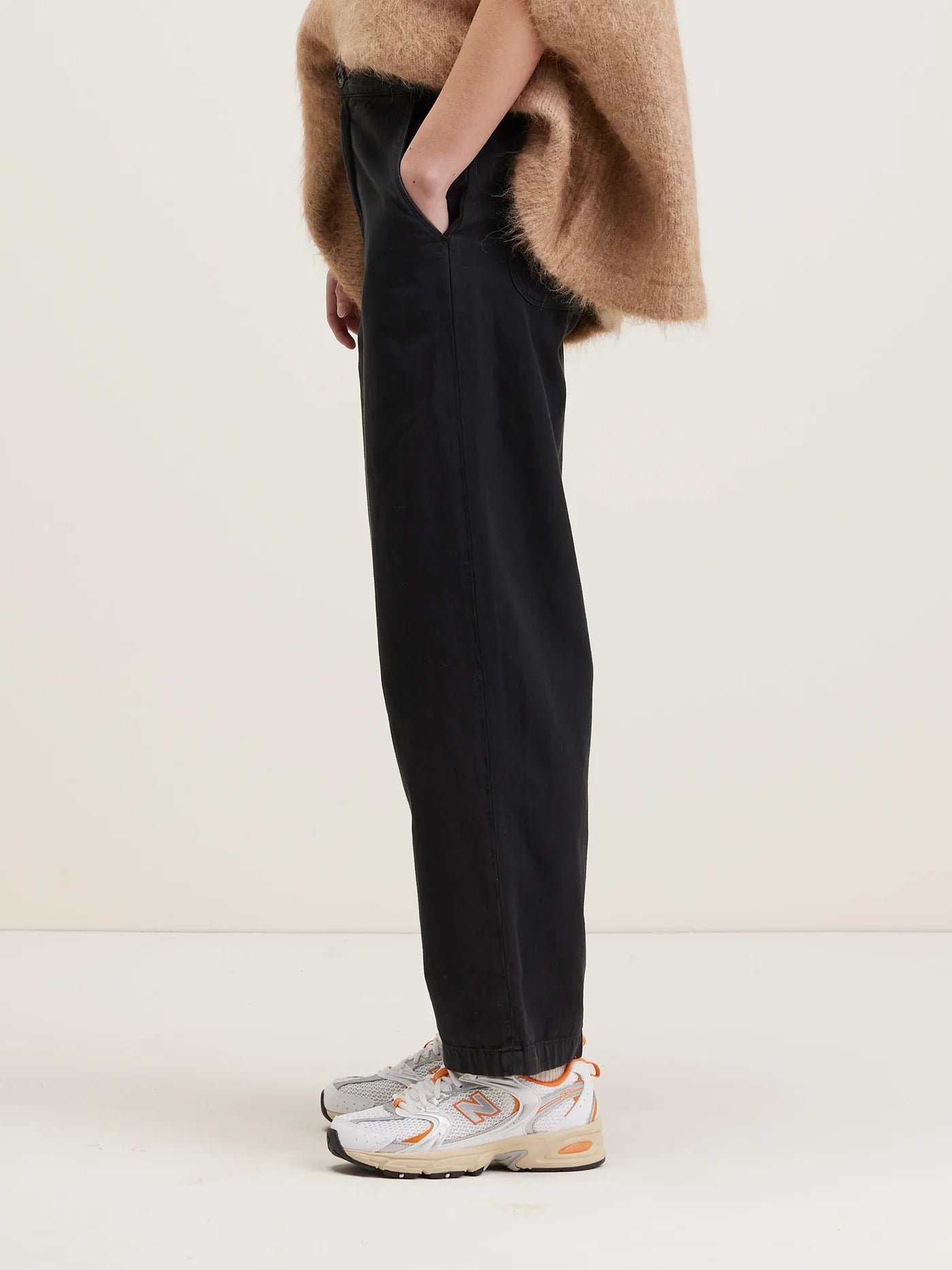 Bellerose Pasop Pant Off Black - Steranko Clothing Manchester