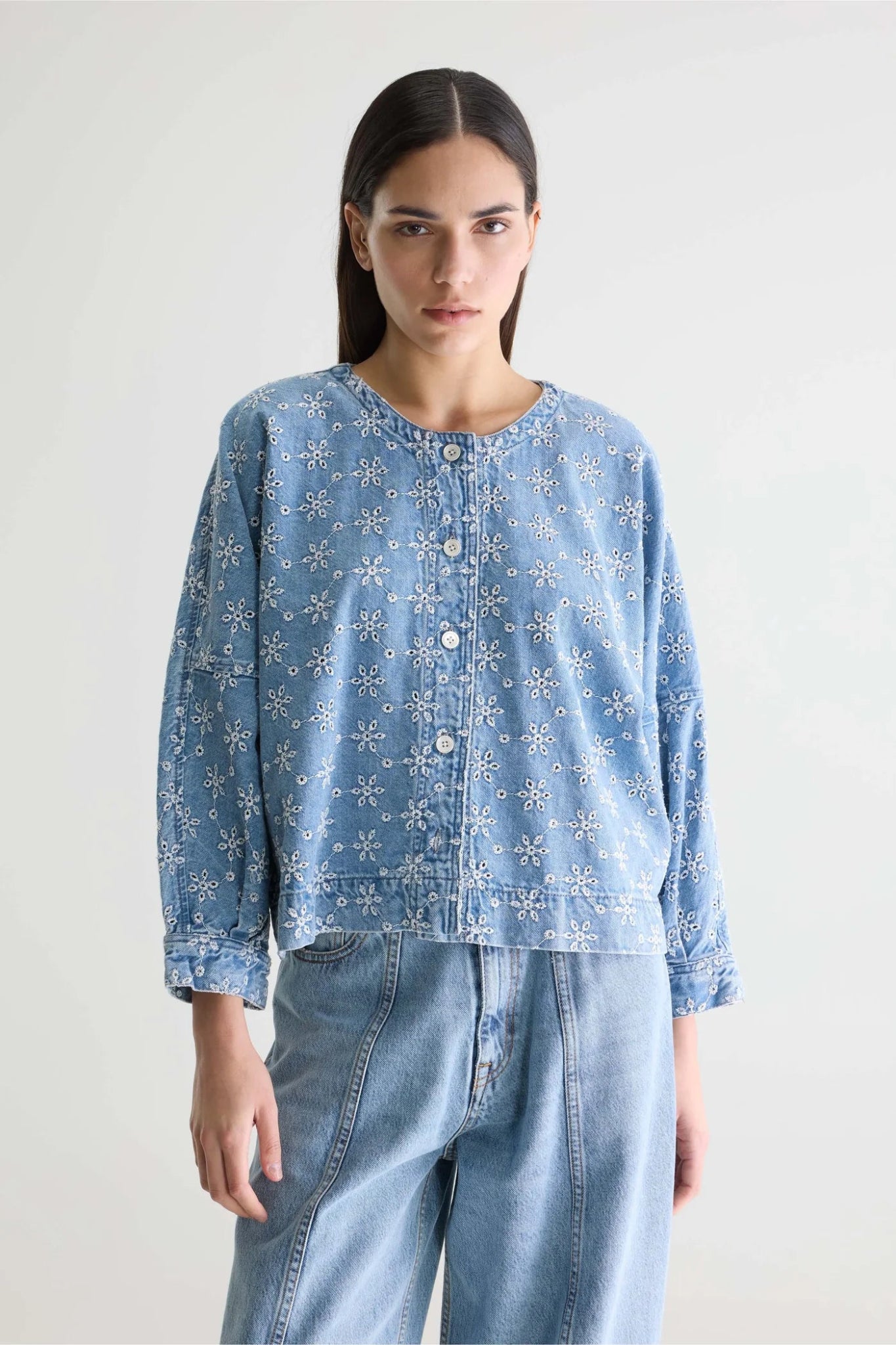Bellerose Pinda Blouse Medium Bleach - Steranko Clothing Manchester