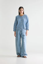 Bellerose Pinda Blouse Medium Bleach - Steranko Clothing Manchester