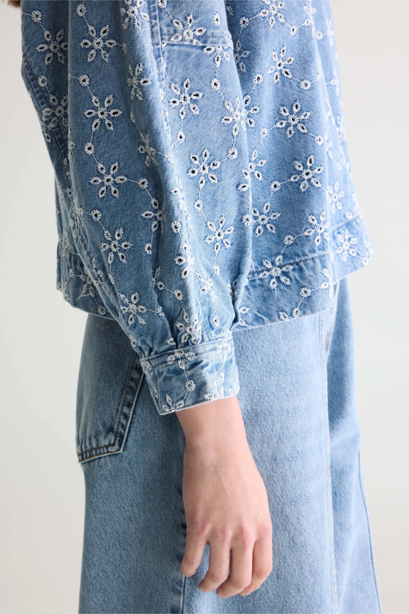 Bellerose Pinda Blouse Medium Bleach - Steranko Clothing Manchester