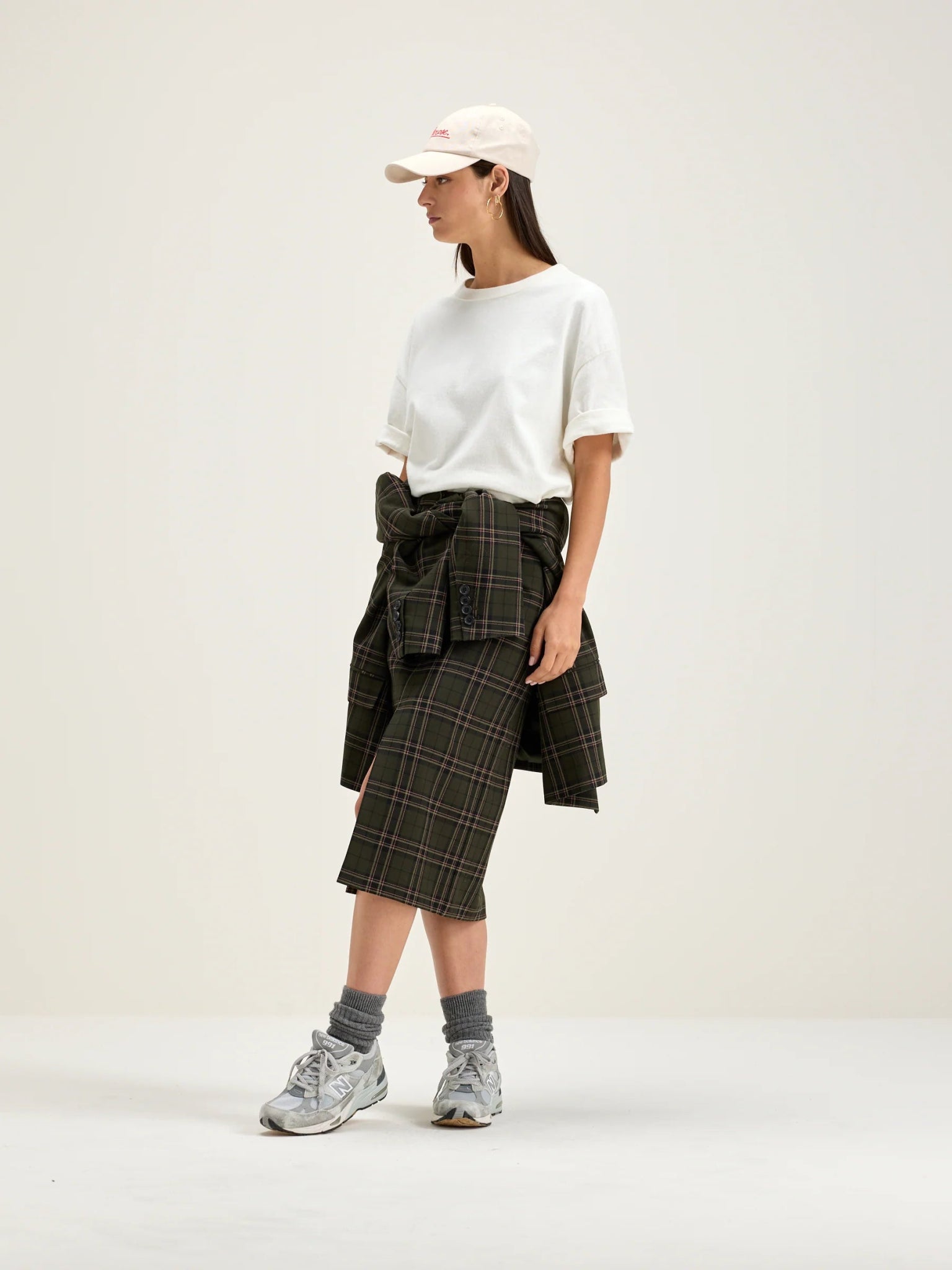 Bellerose Sonia Skirt Check A - Steranko Clothing Manchester