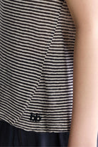 Bellerose Vlyn Sleeveless Knitted T-Shirt Stripe A - Steranko Clothing Manchester
