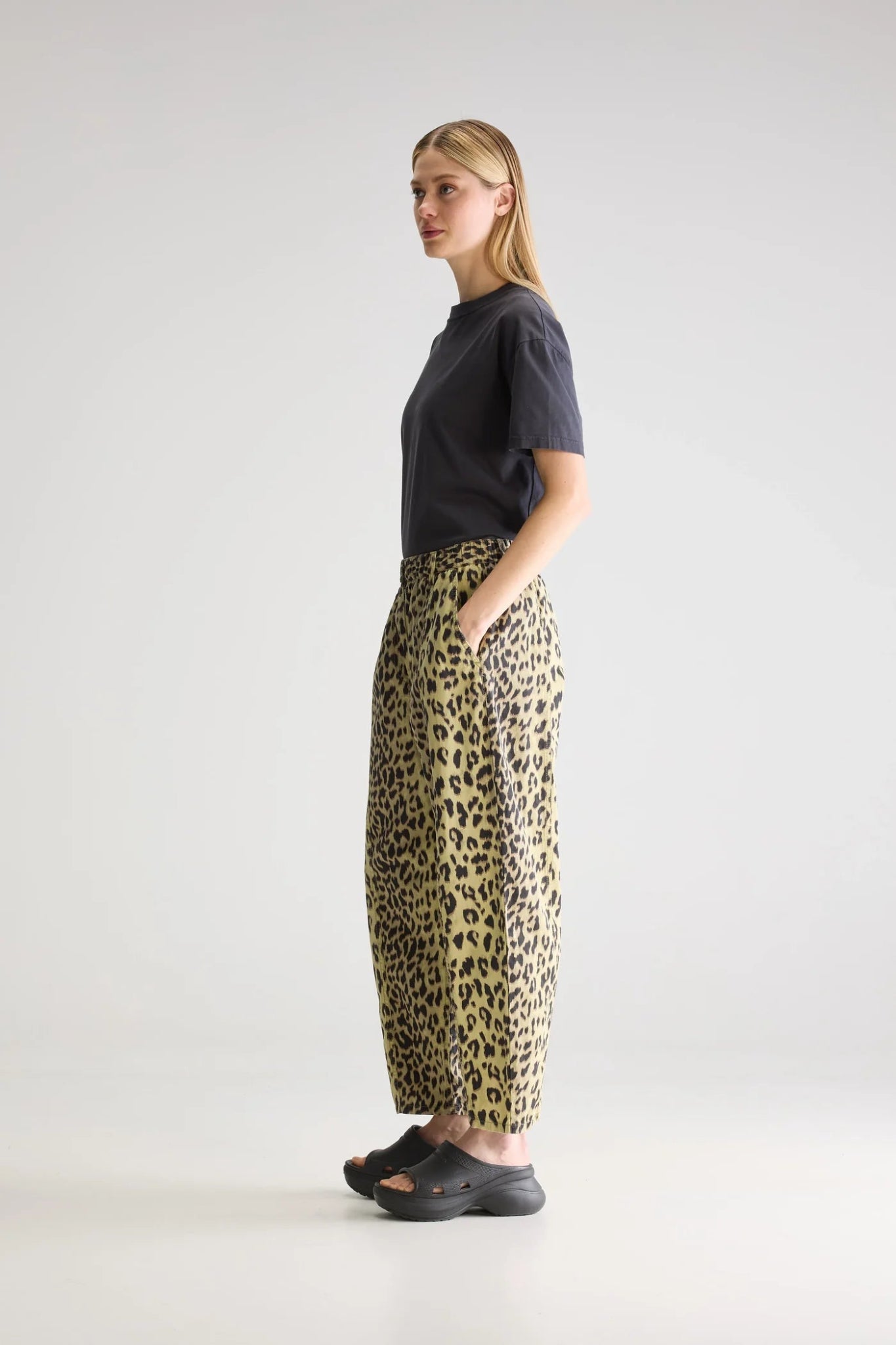 Bellerose Wesley Relaxed Pants Black Beauty / Seed - Steranko Clothing Manchester