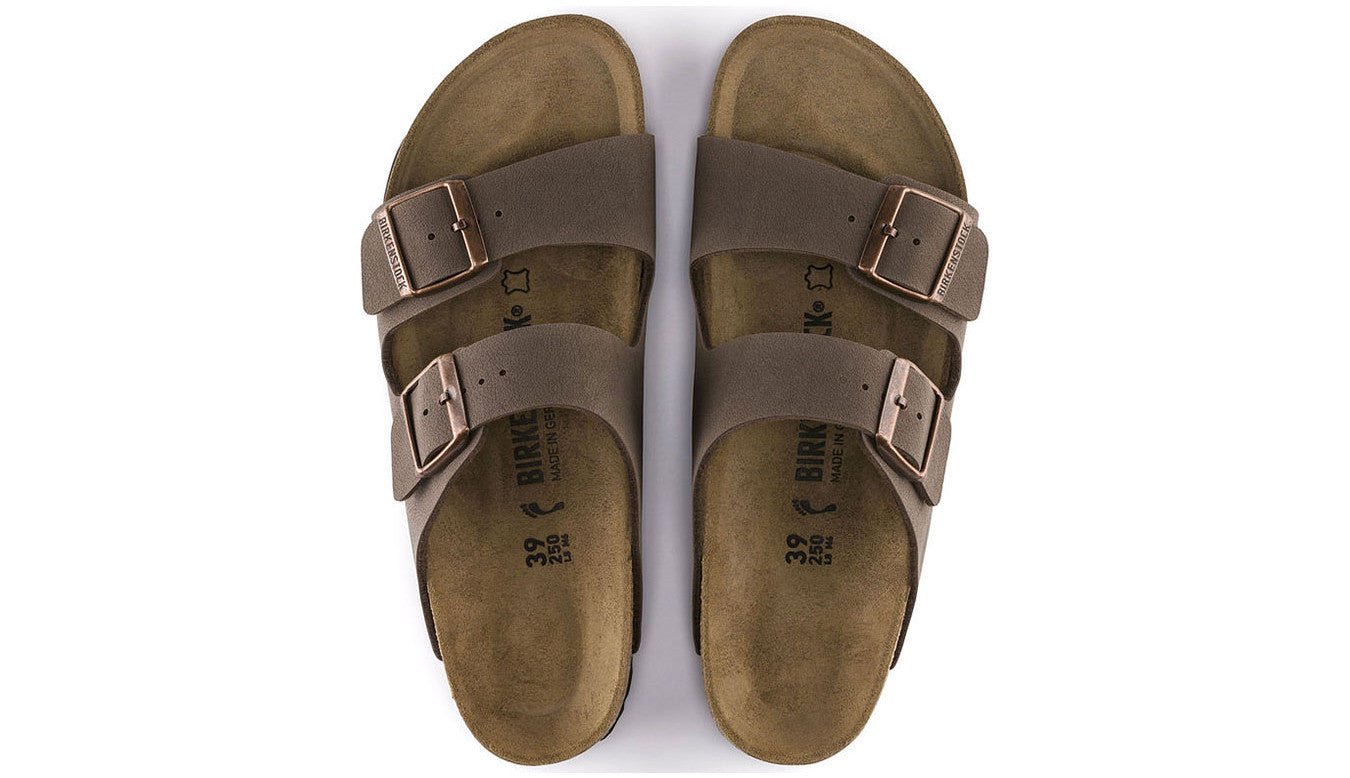 Birkenstock Arizona Birko - Flor Nubuck Mocha - Steranko Clothing Manchester