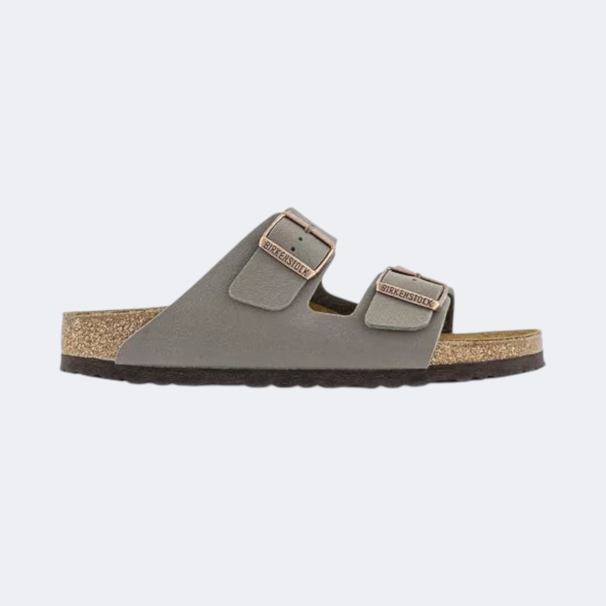 Birkenstock Arizona Birko - Flor Nubuck Stone - Steranko Clothing Manchester