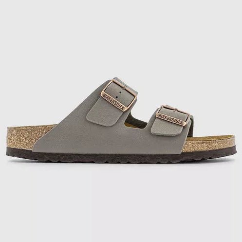Birkenstock Arizona Birko - Flor Nubuck Stone - Steranko Clothing Manchester