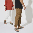 Birkenstock Arizona Birko - Flor Nubuck Stone - Steranko Clothing Manchester