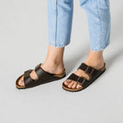 Birkenstock Arizona NL Dark Brown - Steranko Clothing Manchester