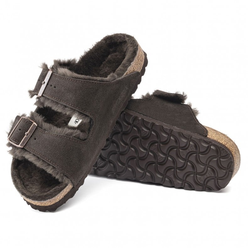 BIRKENSTOCK ARIZONA SHEARLING モカ 28cm BIRKENSTOCK ARIZONA SHEARLING モカ 28cm