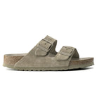 Birkenstock Arizona Soft Footbed Suede Faded Khaki - Steranko Clothing Manchester