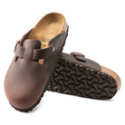 Birkenstock Boston Oiled Leather Habana - Steranko Clothing Manchester