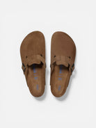 Birkenstock Boston Soft Footbed Dark Tea Tonal (M) - Steranko Clothing Manchester