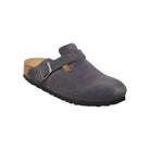 Birkenstock Boston Suede Leather Charcoal (M) - Steranko Clothing Manchester