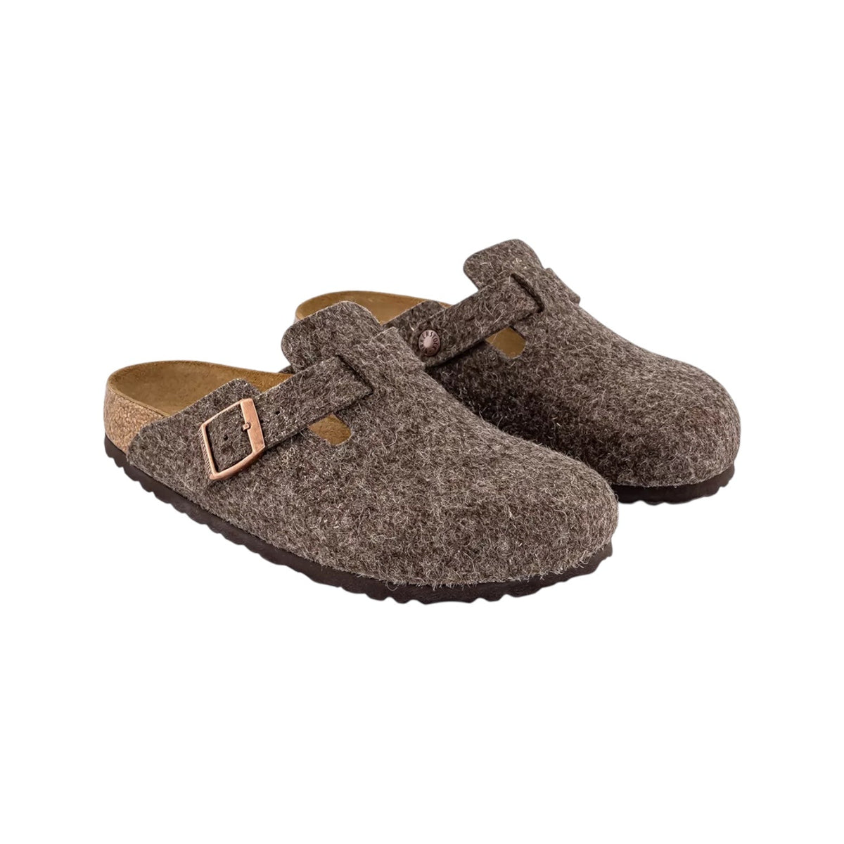 Birkenstock Boston Wool Felt Cocoa - Steranko Clothing Manchester